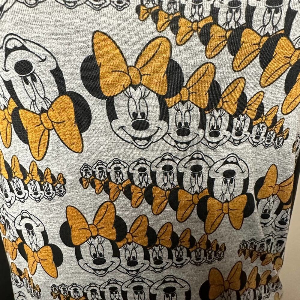 LuLaRoe Disney Minnie Mouse Randy Raglan Baseball Tee - Picture 4 of 6